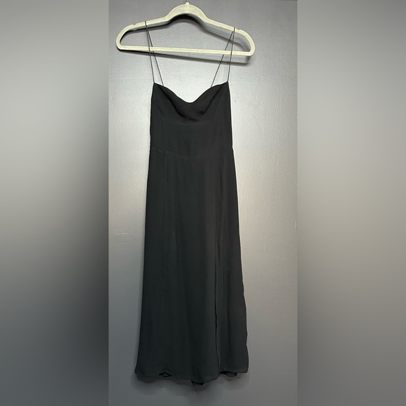 NEW Reformation Juliette Dress Black 0 - Picture 2 of 10